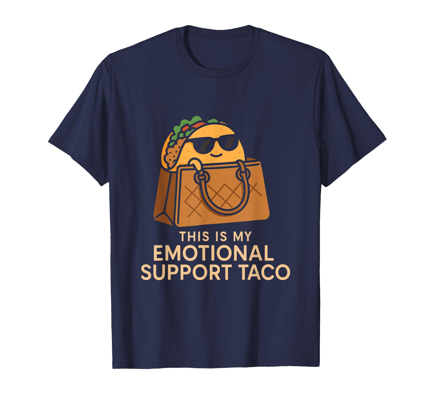 Funny Emotional Support Taco T-Shirt