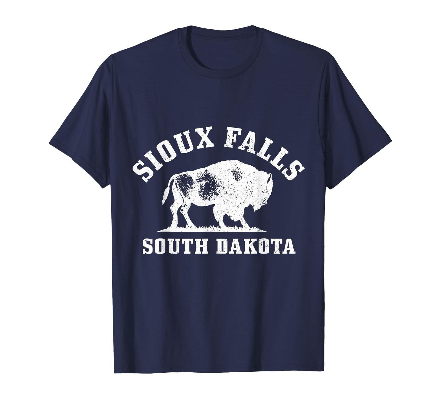 Sioux Falls South Dakota Bison Buffalo National Park Vintage T-Shirt