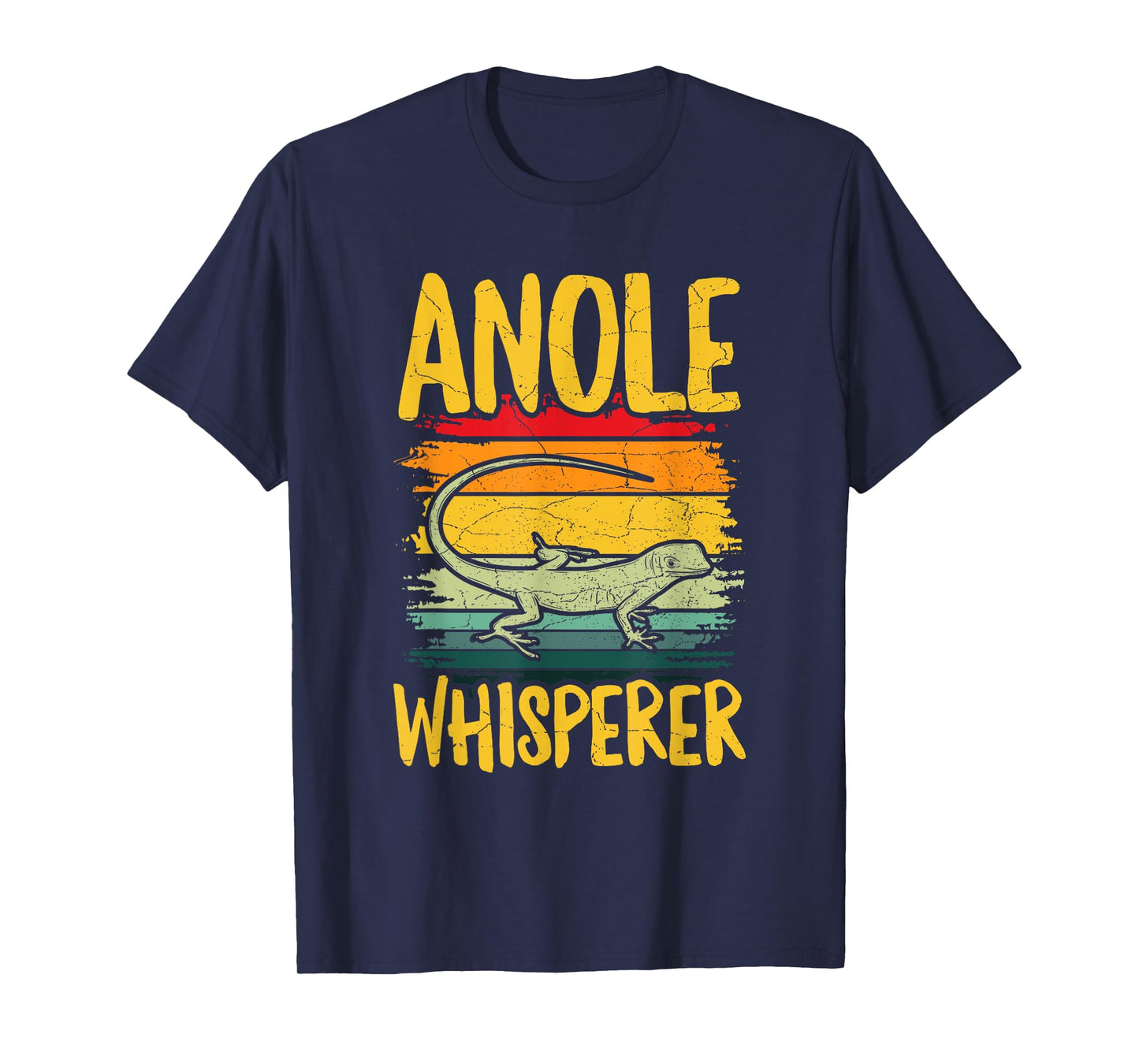 Anole Whisperer Quote for a Green Anole expert T-Shirt