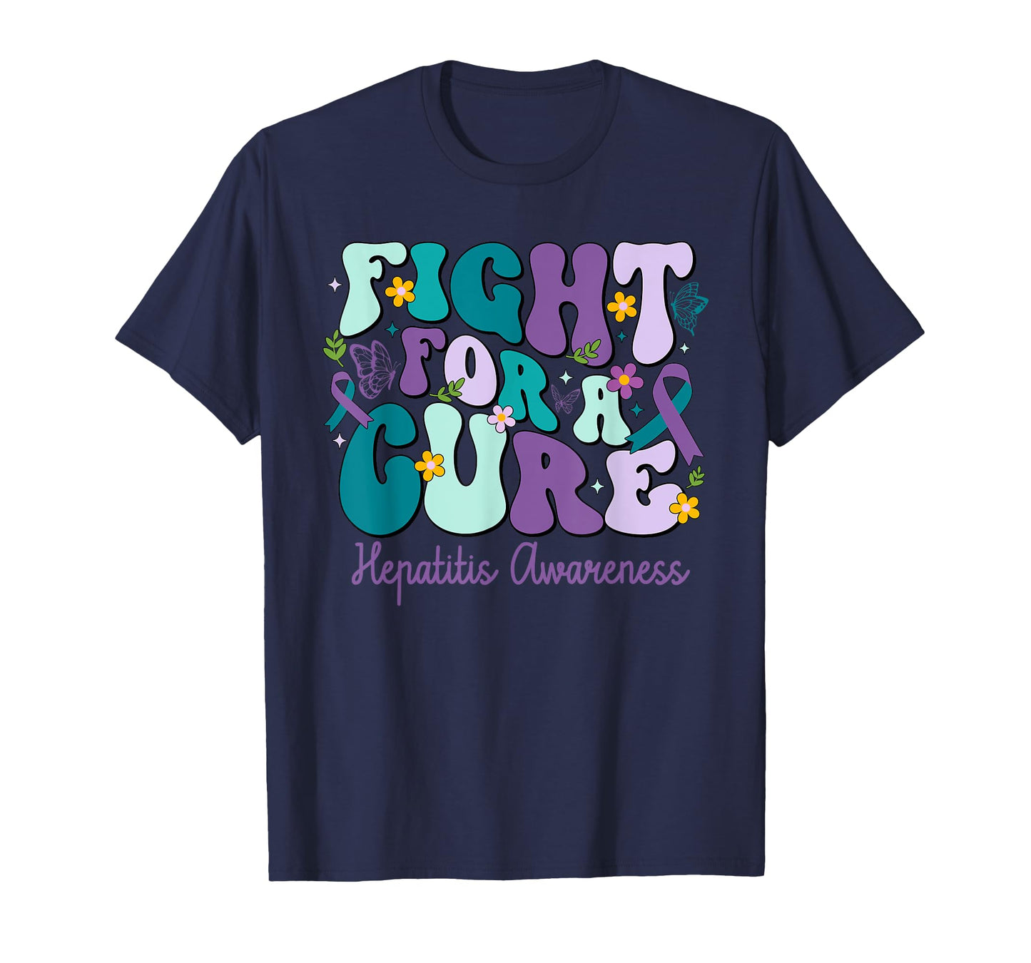 Fight For A Cure World Hepatitis Awareness Day T-Shirt