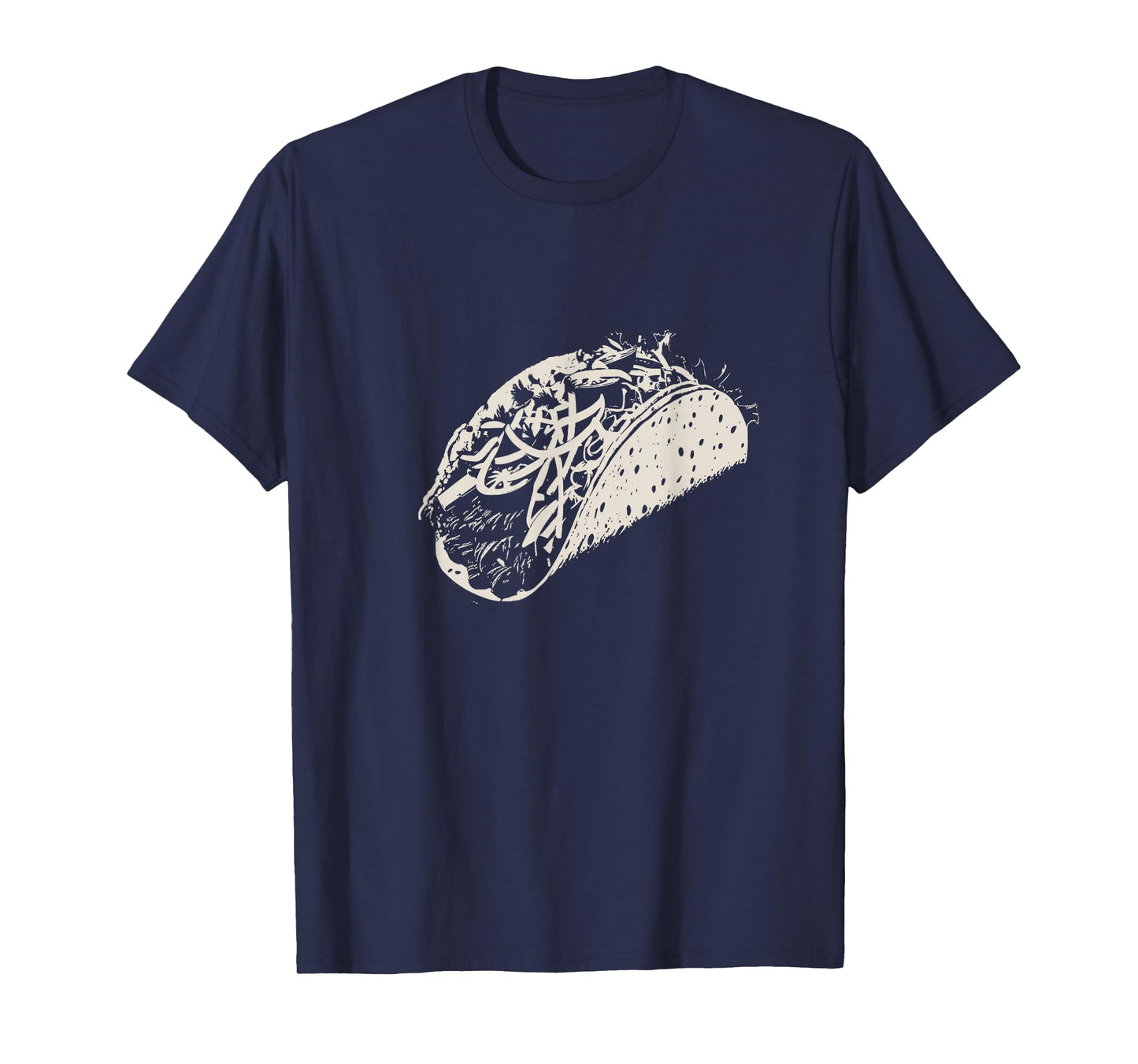 Funny Taco Tee Retro Vintage Taco Lover Mexican Food Graphic T-Shirt