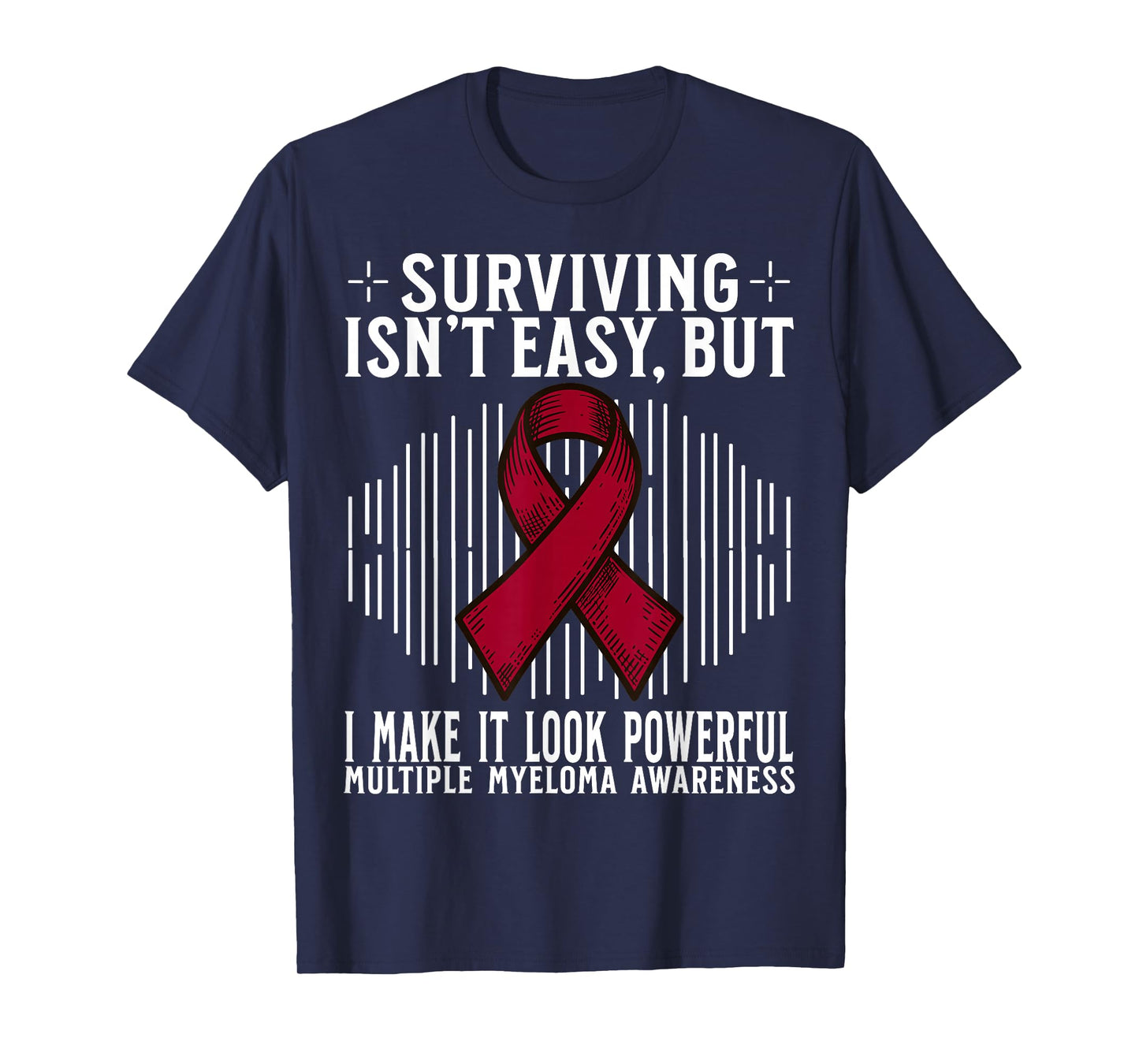 Multiple Myeloma Awareness Survivor Multiple Myeloma Cancer T-Shirt
