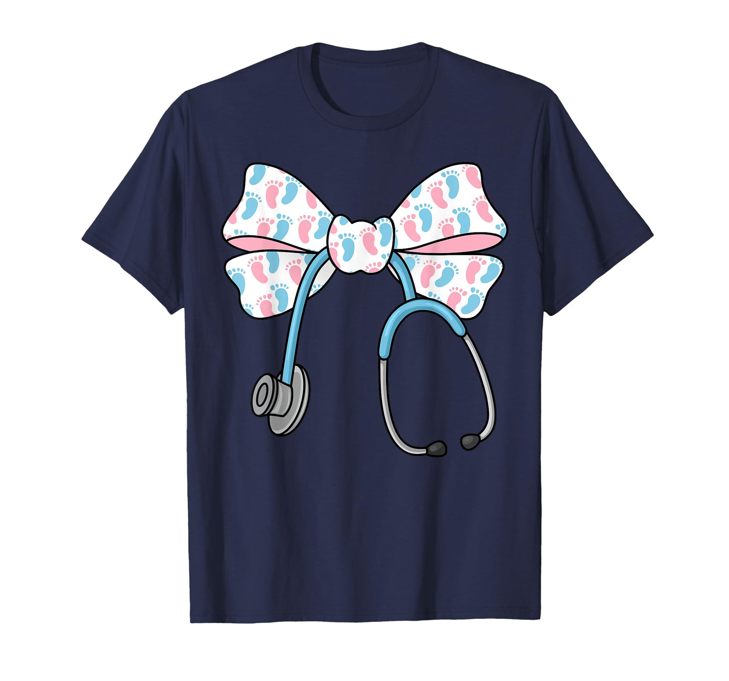 Mother Baby Unit Coquette Bow MBU Nurse Week Postpartum T-Shirt