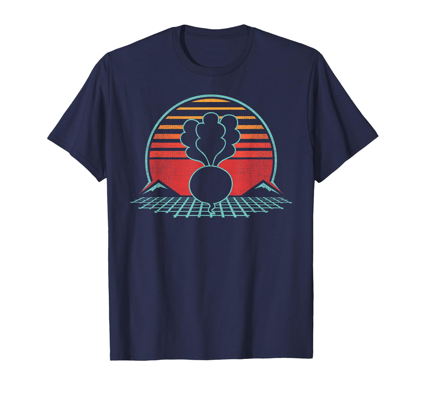 Radish Retro Vintage 80s Style Gift T-Shirt