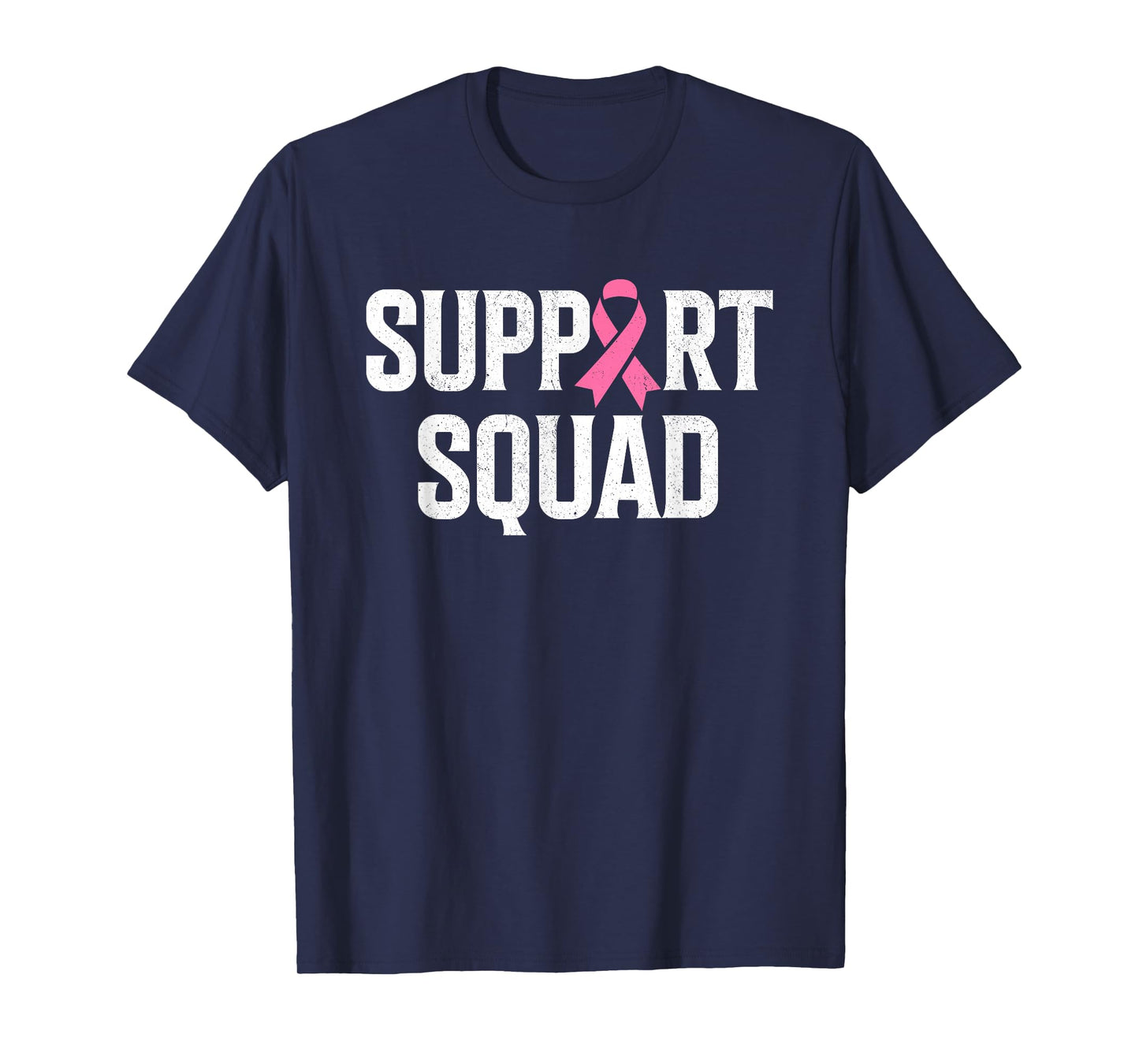 Breast Cancer Warrior Support Squad Breast Cancer Awareness T-Shirt
