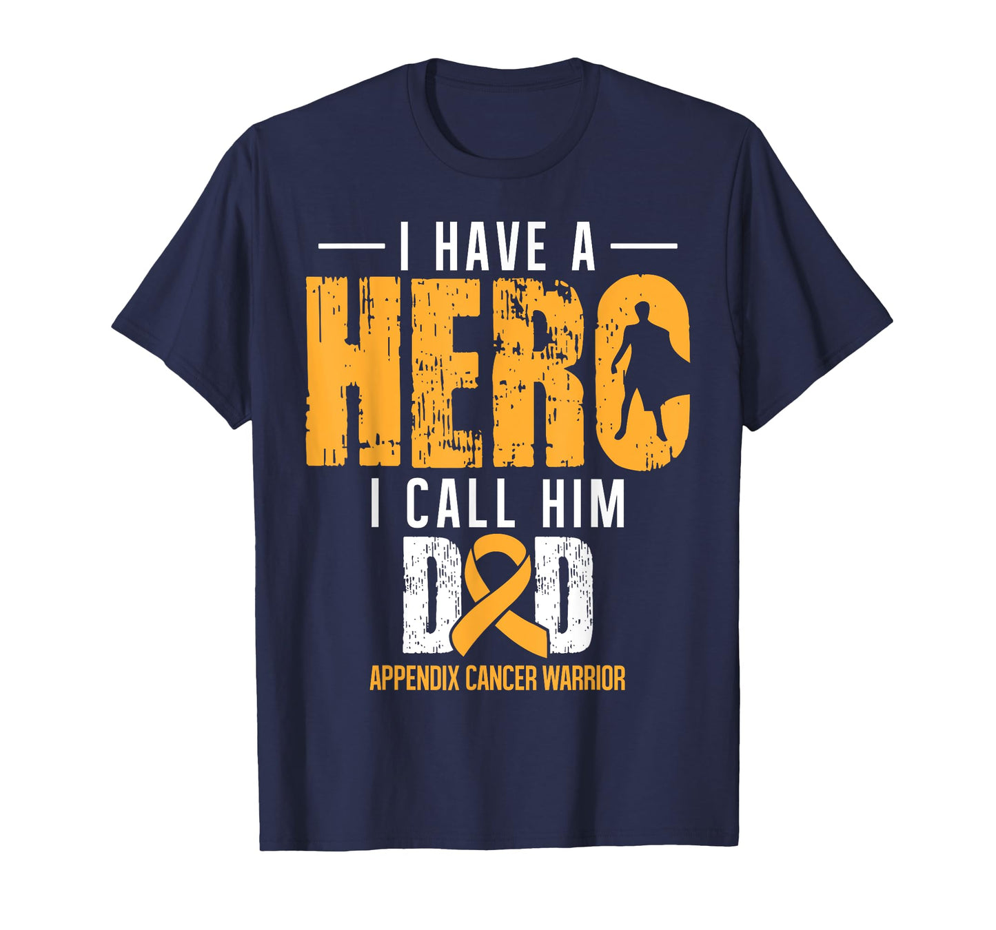 Appendix Cancer Awareness Ribbon T Shirts T-Shirt