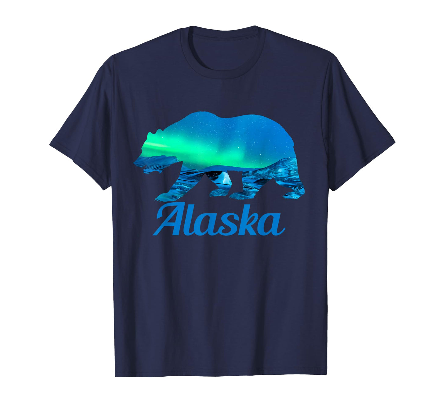Alaska Grizzly Polar Bear Arctic Nature Winter T-Shirt