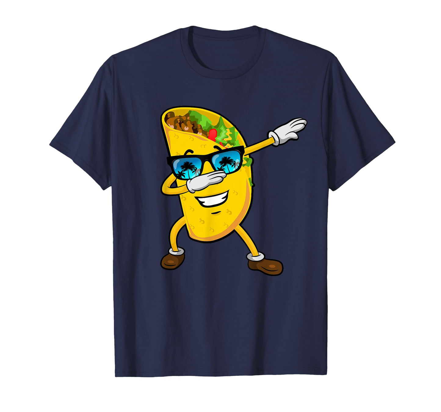 Dabbing Taco T Shirt Cinco de Mayo Boys Girls Kids Men Women T-Shirt