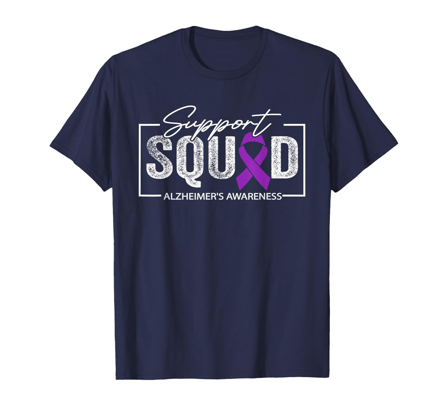 Support Squad Alzheimer's Awareness Ribbon T-Shirt