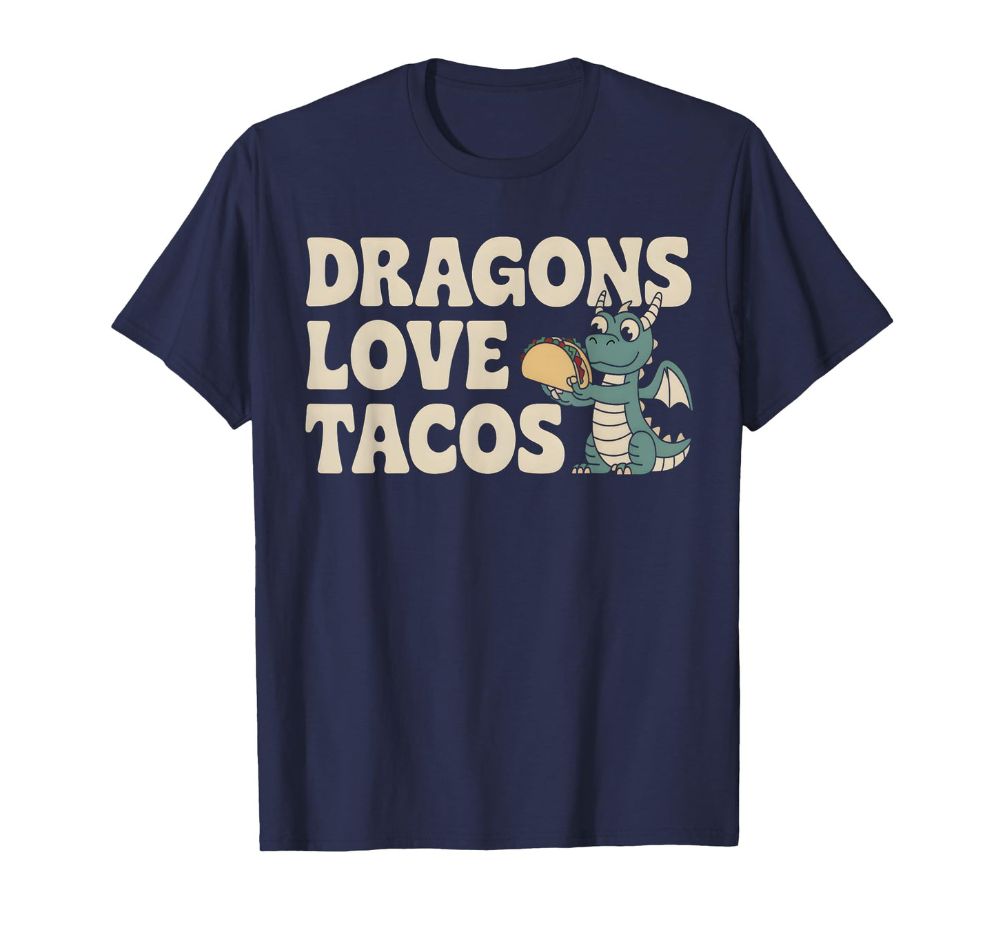 Dragons Love Tacos Cute Cinco De Mayo Mexican Food Kids Boys T-Shirt