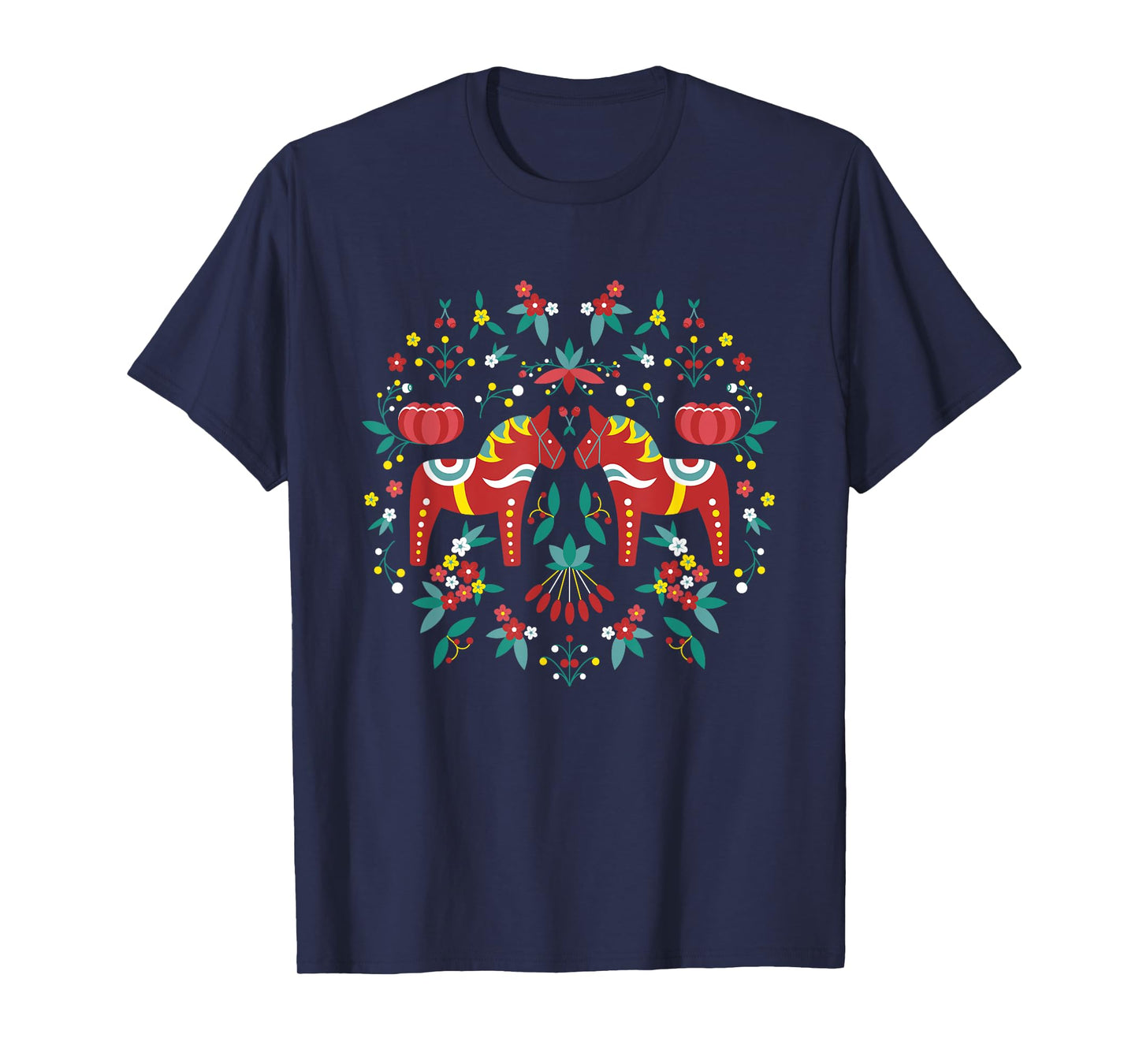 Sweden Dala Horse I North Stockholm Sweden North Cape Sweden T-Shirt