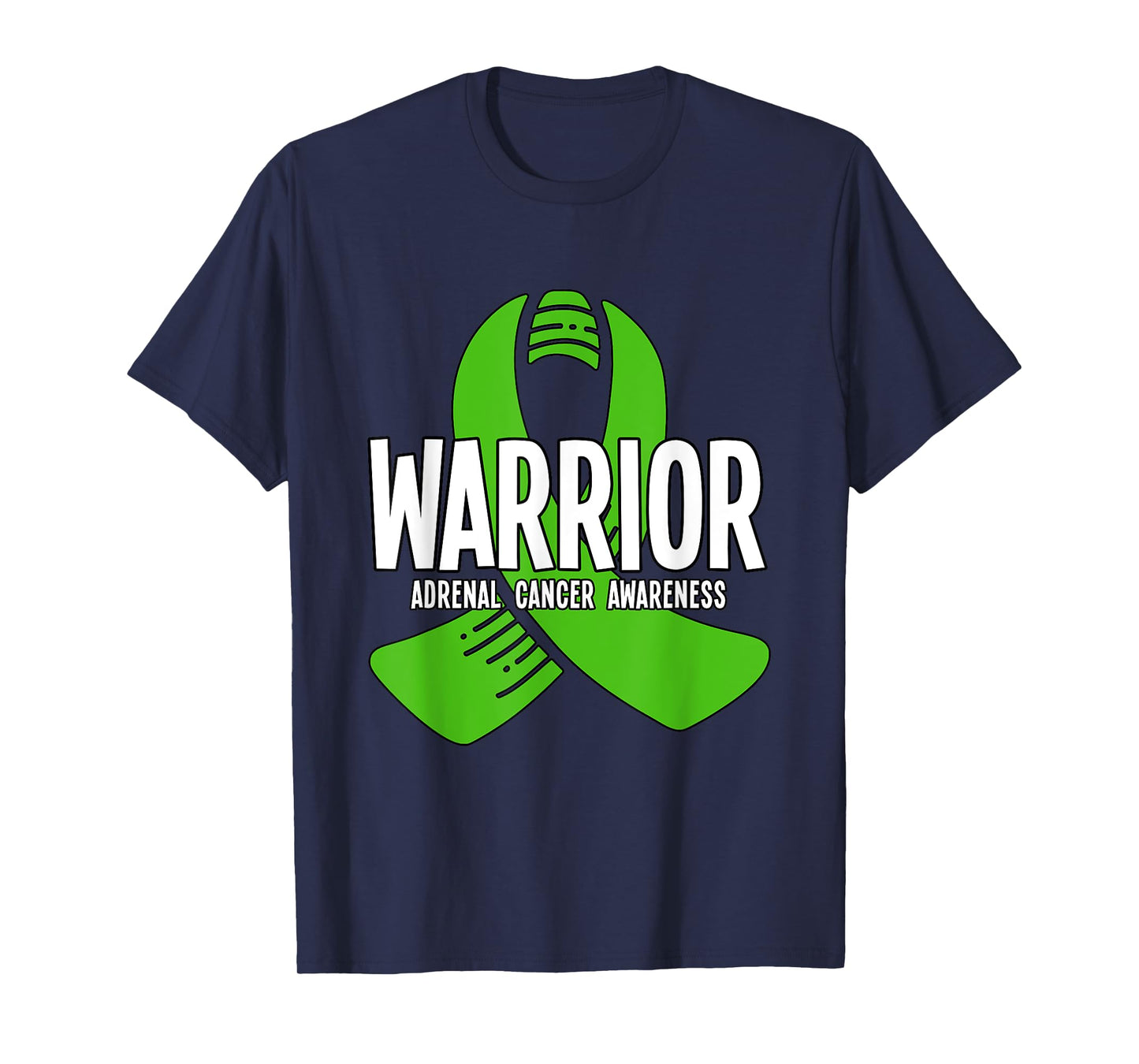 Warrior Adrenal Cancer Awareness T-Shirt