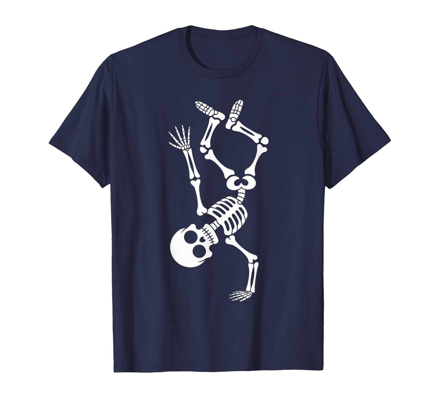 Skeleton Gymnastics Halloween T-Shirt