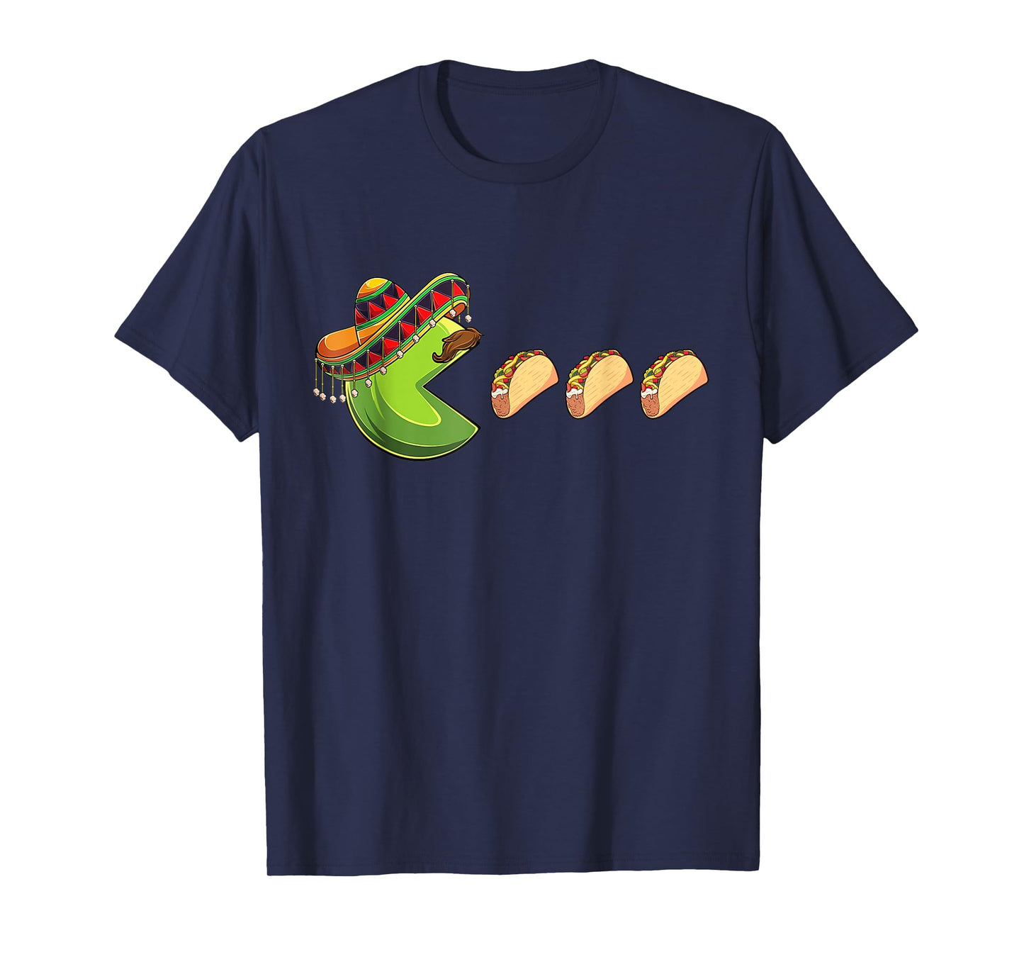 Funny Eating Tacos Cinco De Mayo Boys Kids Woman Men Mexican T-Shirt