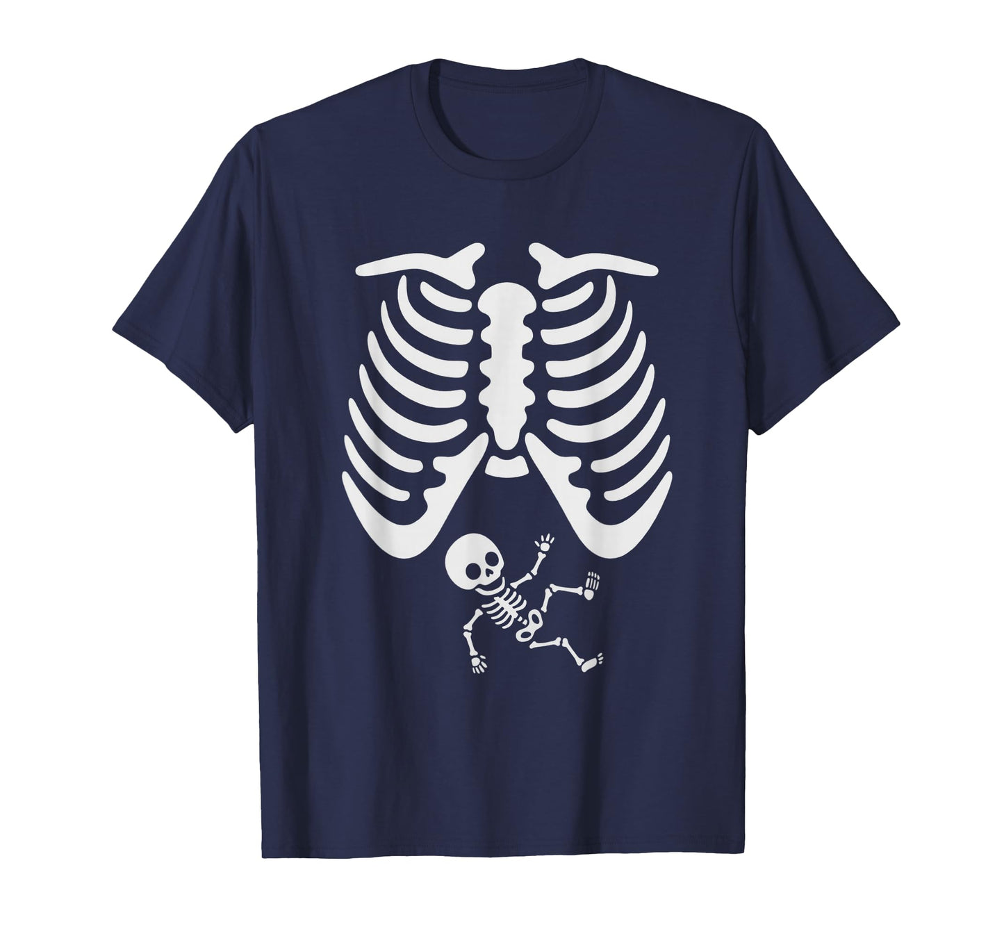 Funny Cute Skeleton Baby Pregnancy Halloween T-Shirt
