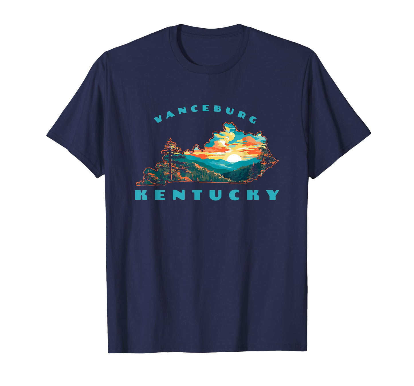 Vanceburg Kentucky Commonwealth Outdoor Nature Mountains T-Shirt