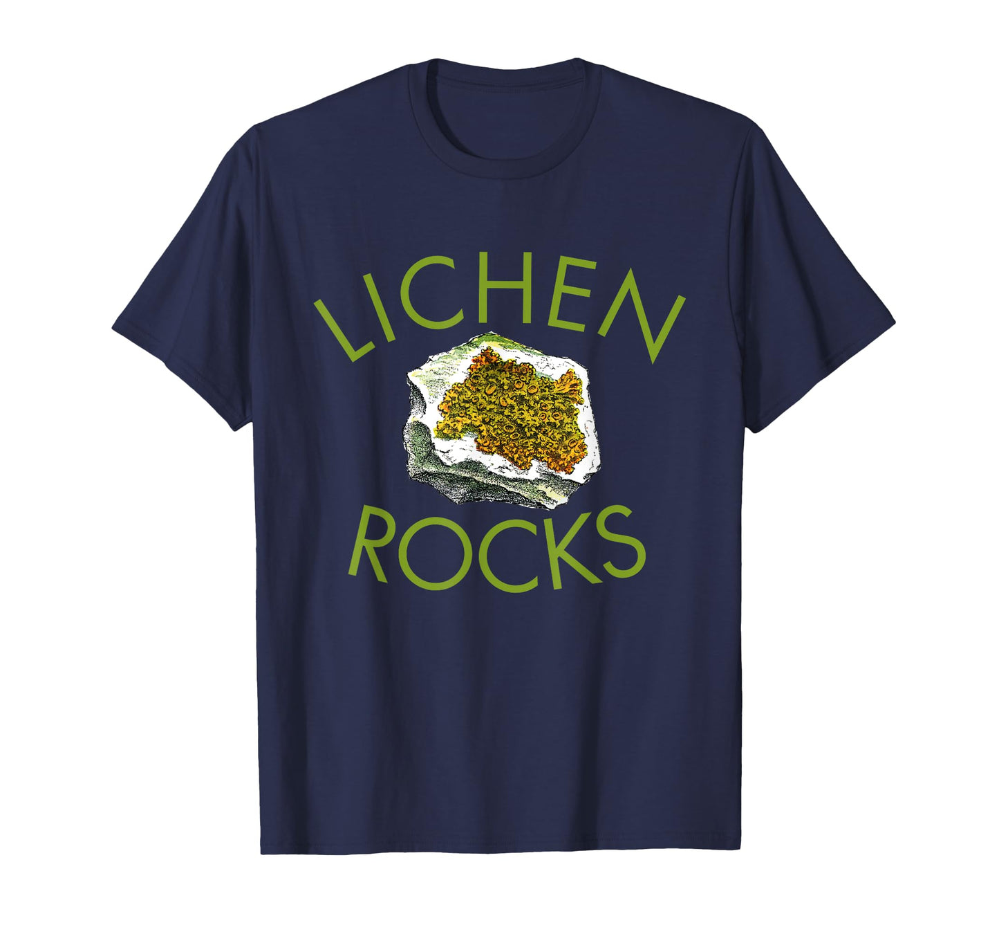Lichen lover shirt, botanist shirt, lichen rocks geology! T-Shirt