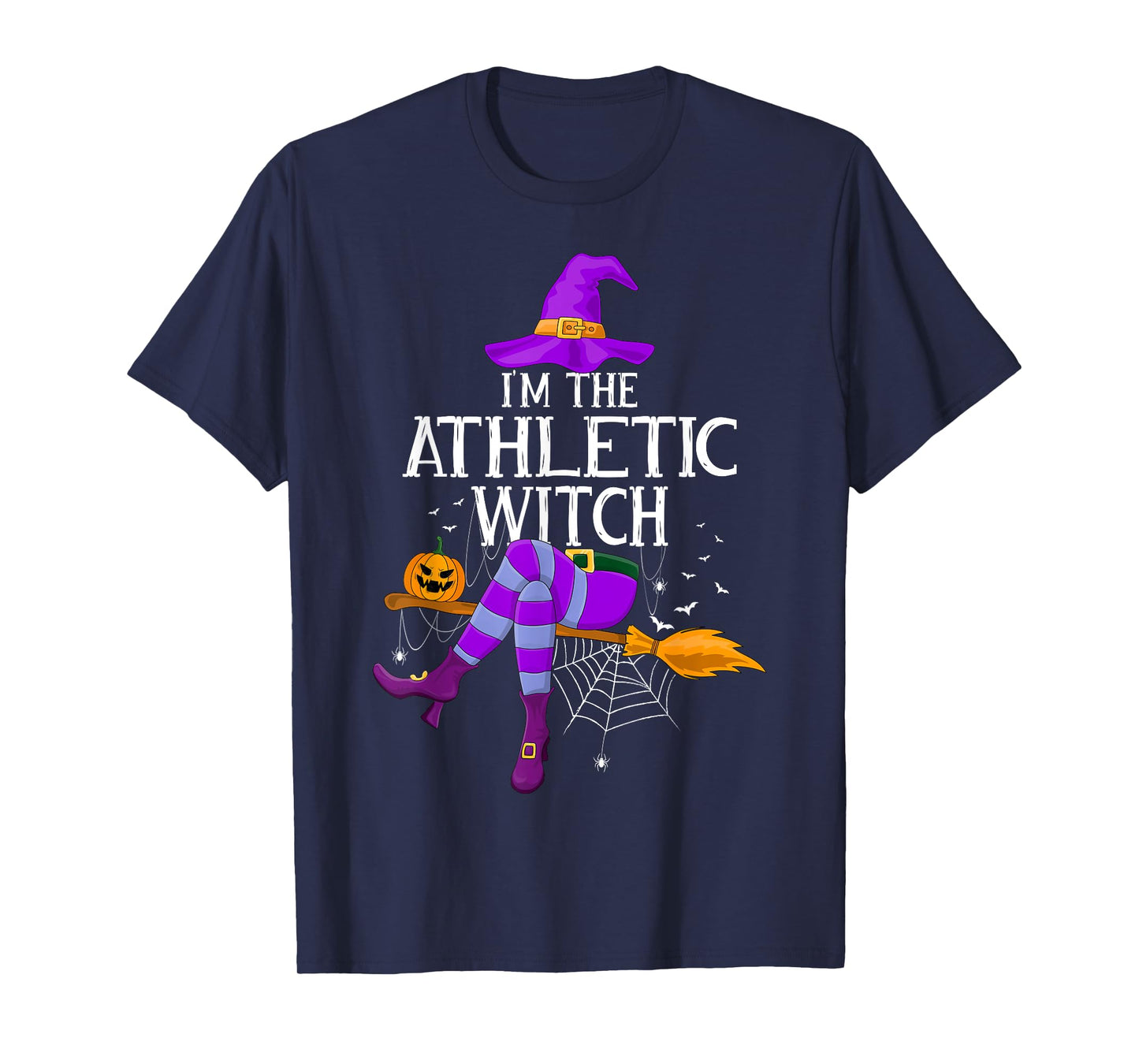Athletic Witch Matching Family Costume Witch Halloween T-Shirt