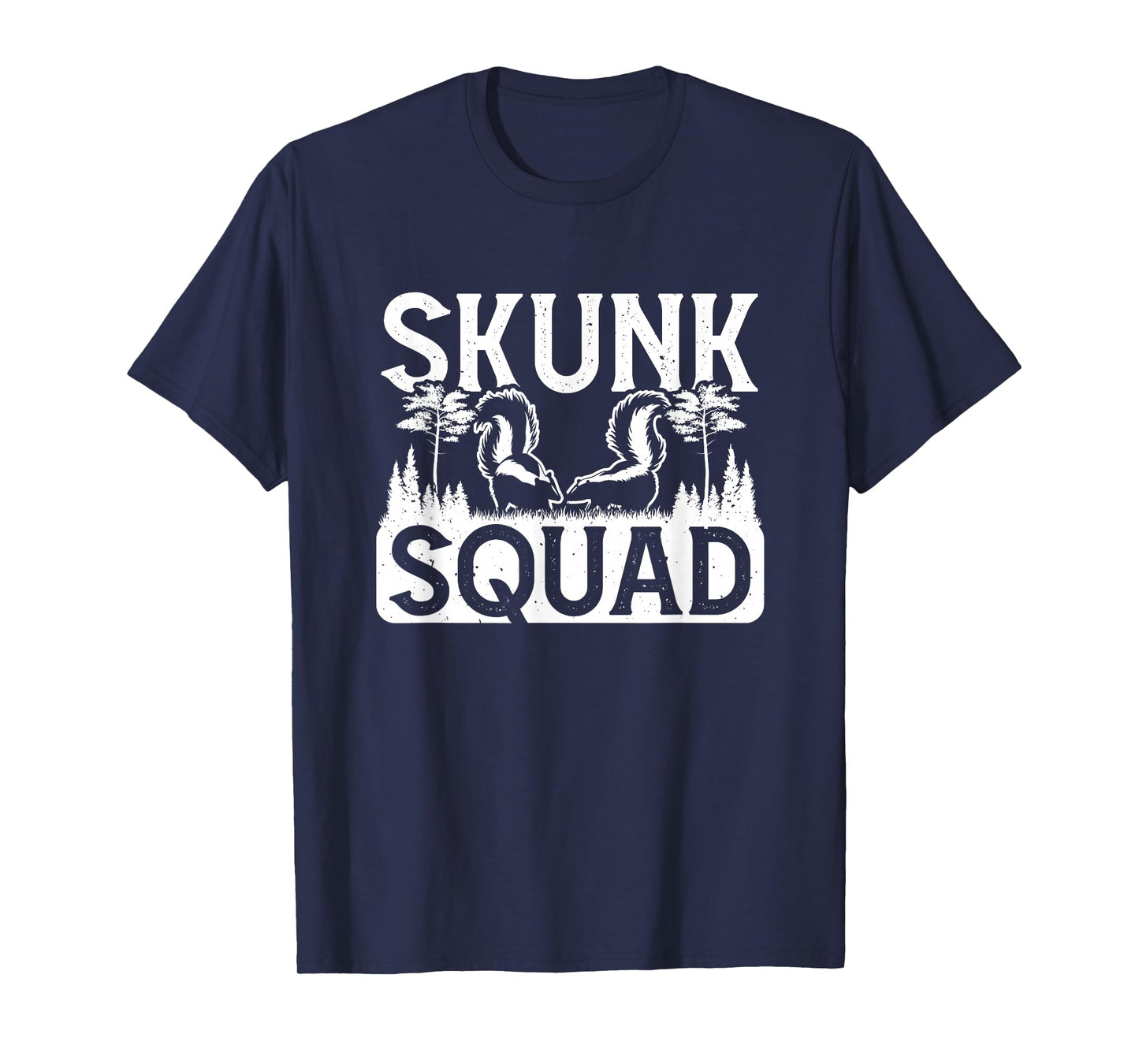 Skunk Squad Funny Skunk Animal Lovers T-Shirt