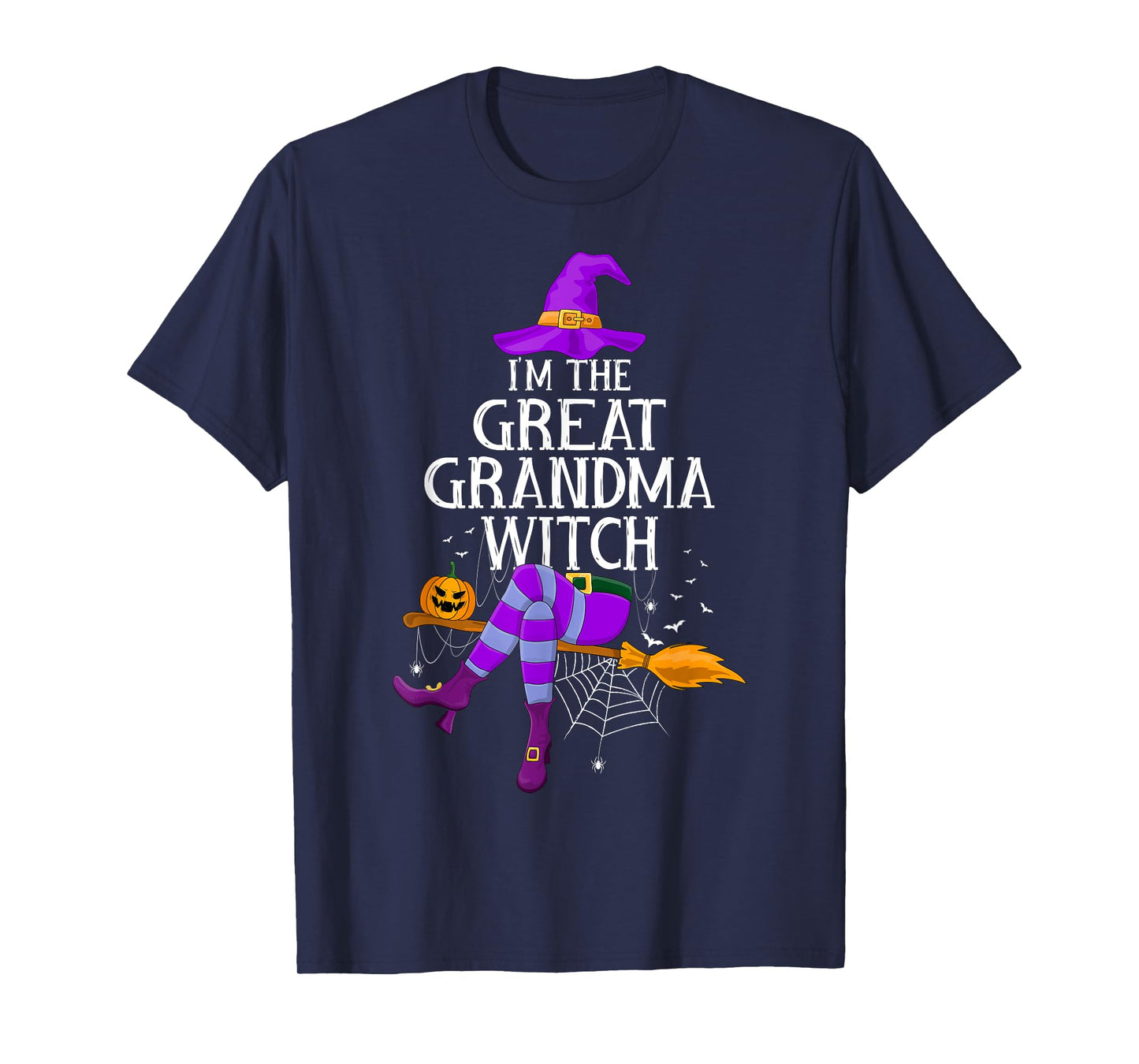 Great Grandma Witch Halloween Costume Matching Family Witch T-Shirt
