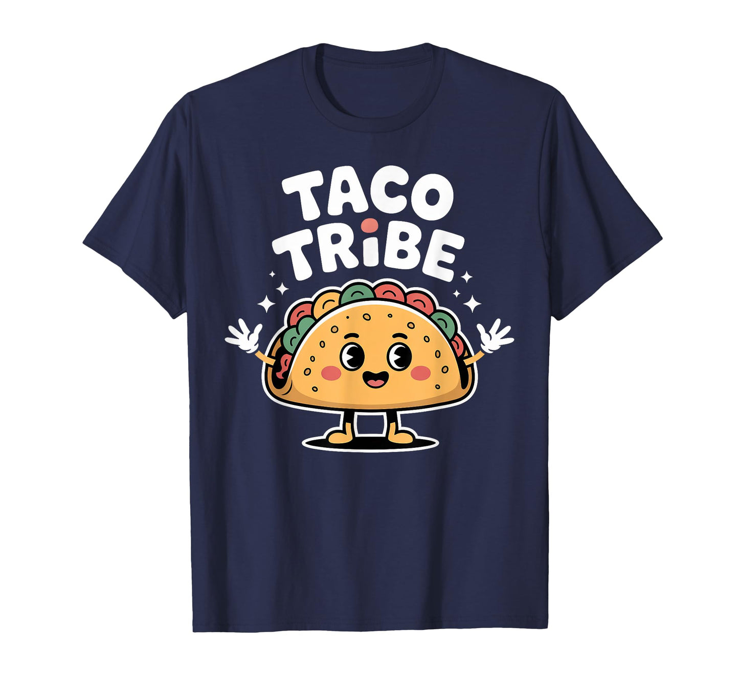 Taco Tribe Playful Cartoon Tacos T-Shirt