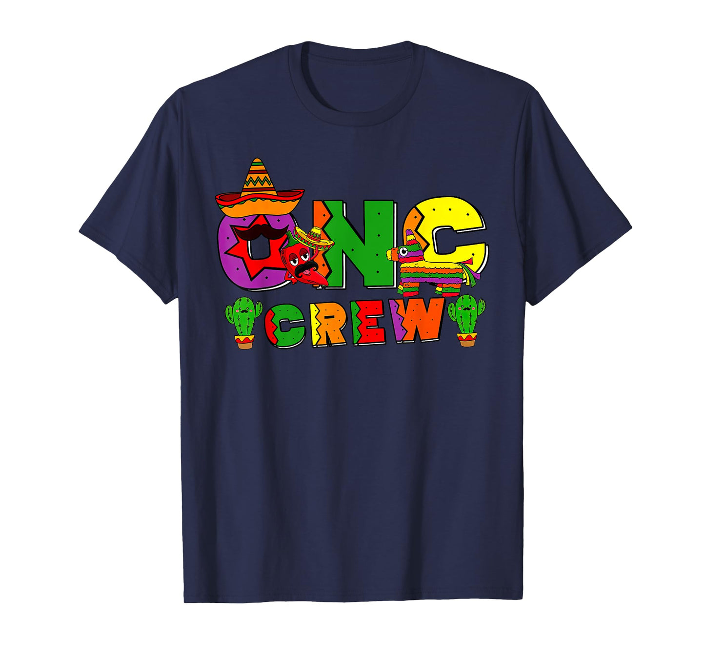 ONC Crew Cinco De Mayo Hematology Oncology Nurse Pediatric T-Shirt