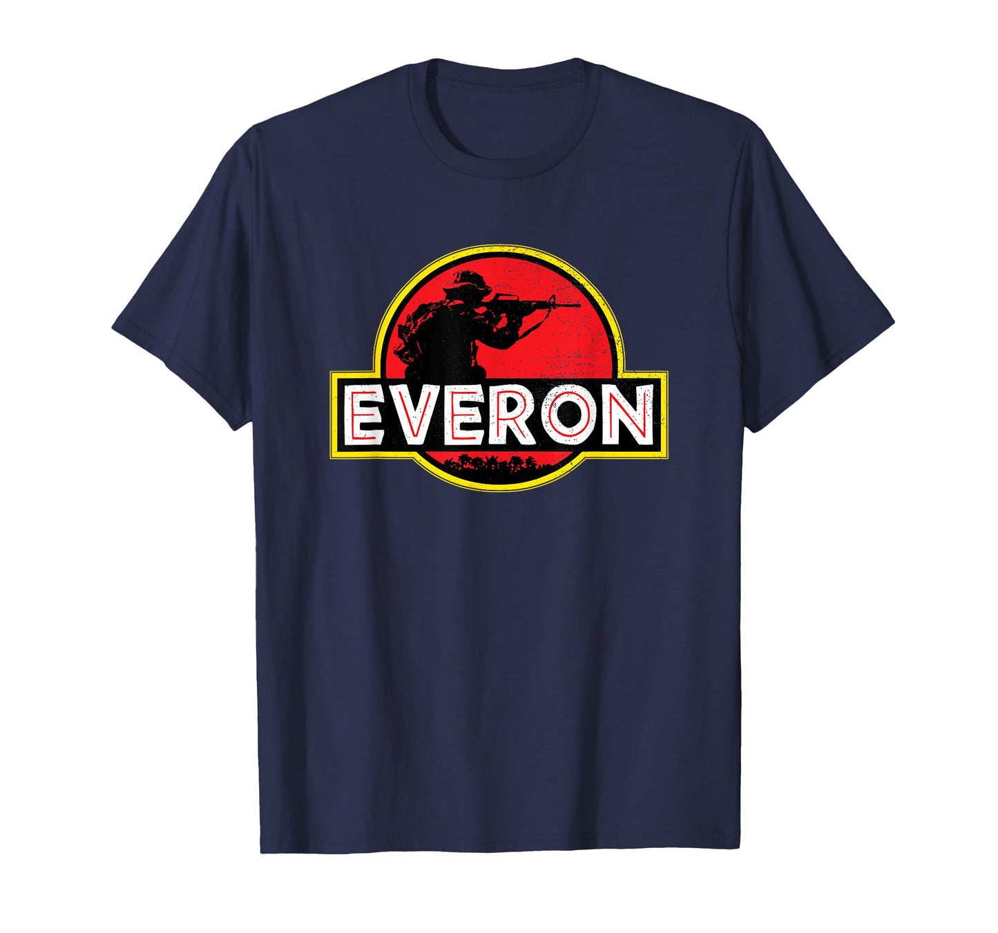 Everon Soldier Arma Gamer Military Army Camping Nature Funny T-Shirt