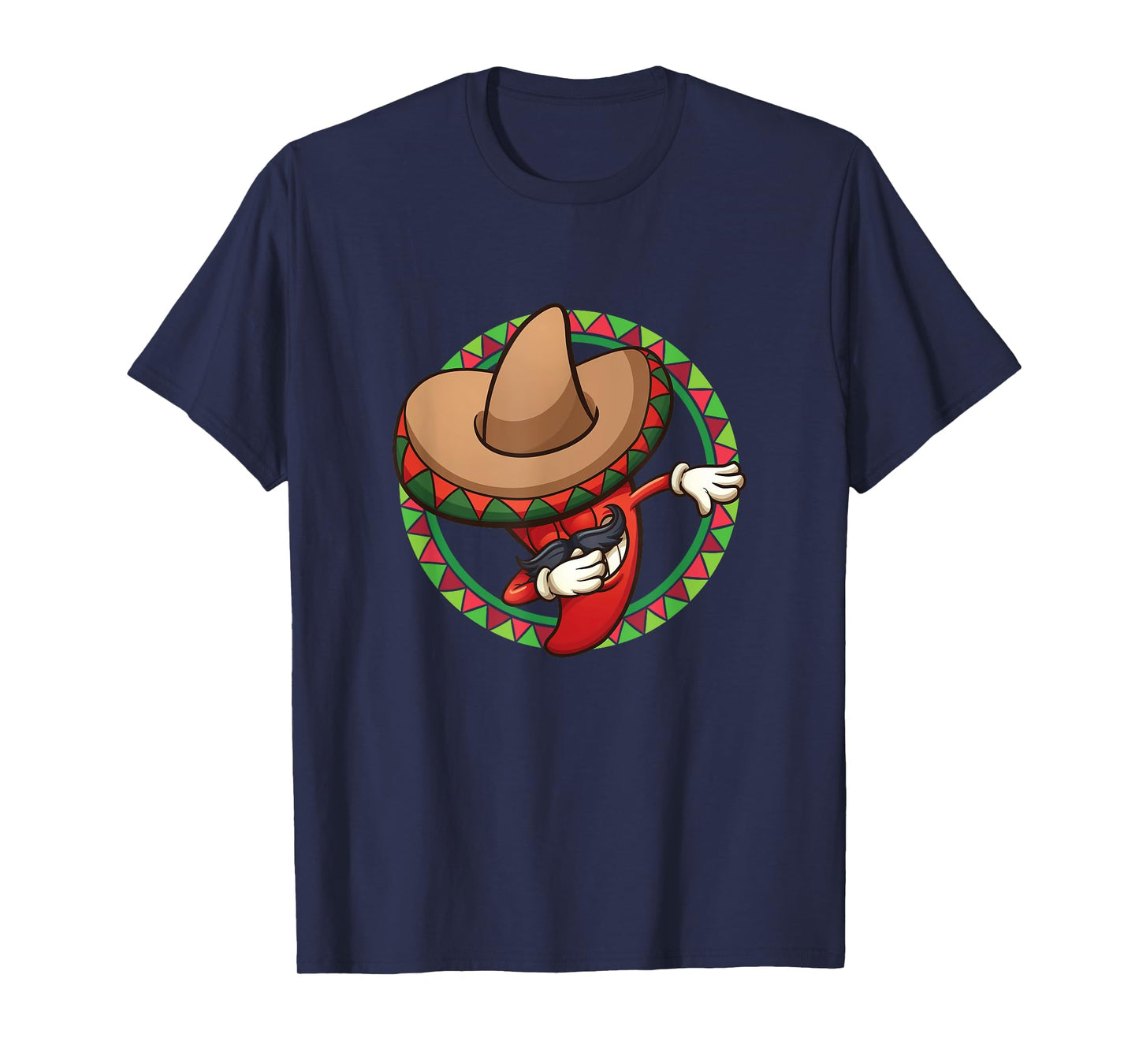 Funny Chili Pepper Dabbing Cinco De Mayo T-Shirt T-Shirt