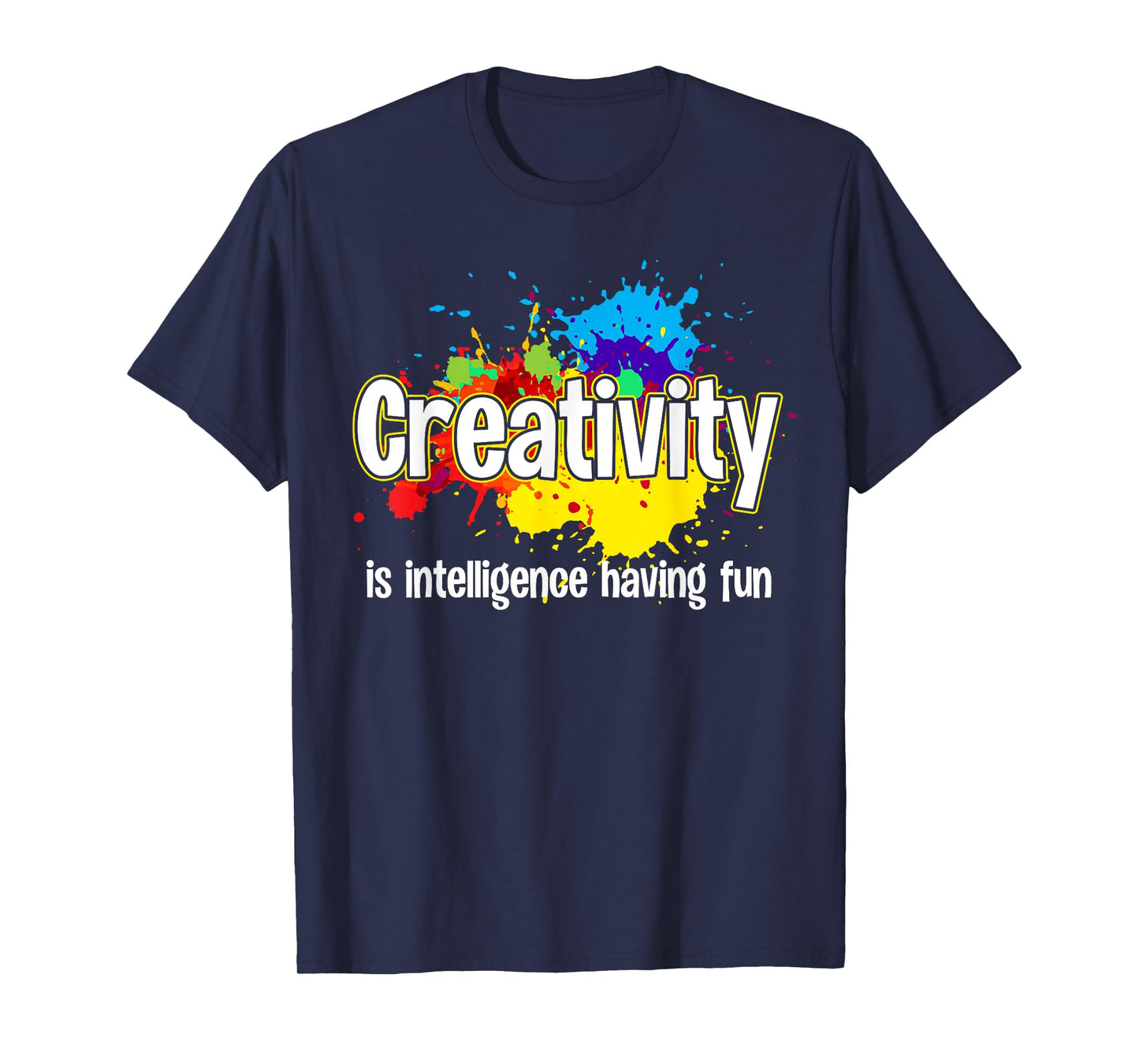 Cute Creativity Art For Men Women Creative Drawing Teacher T-Shirt