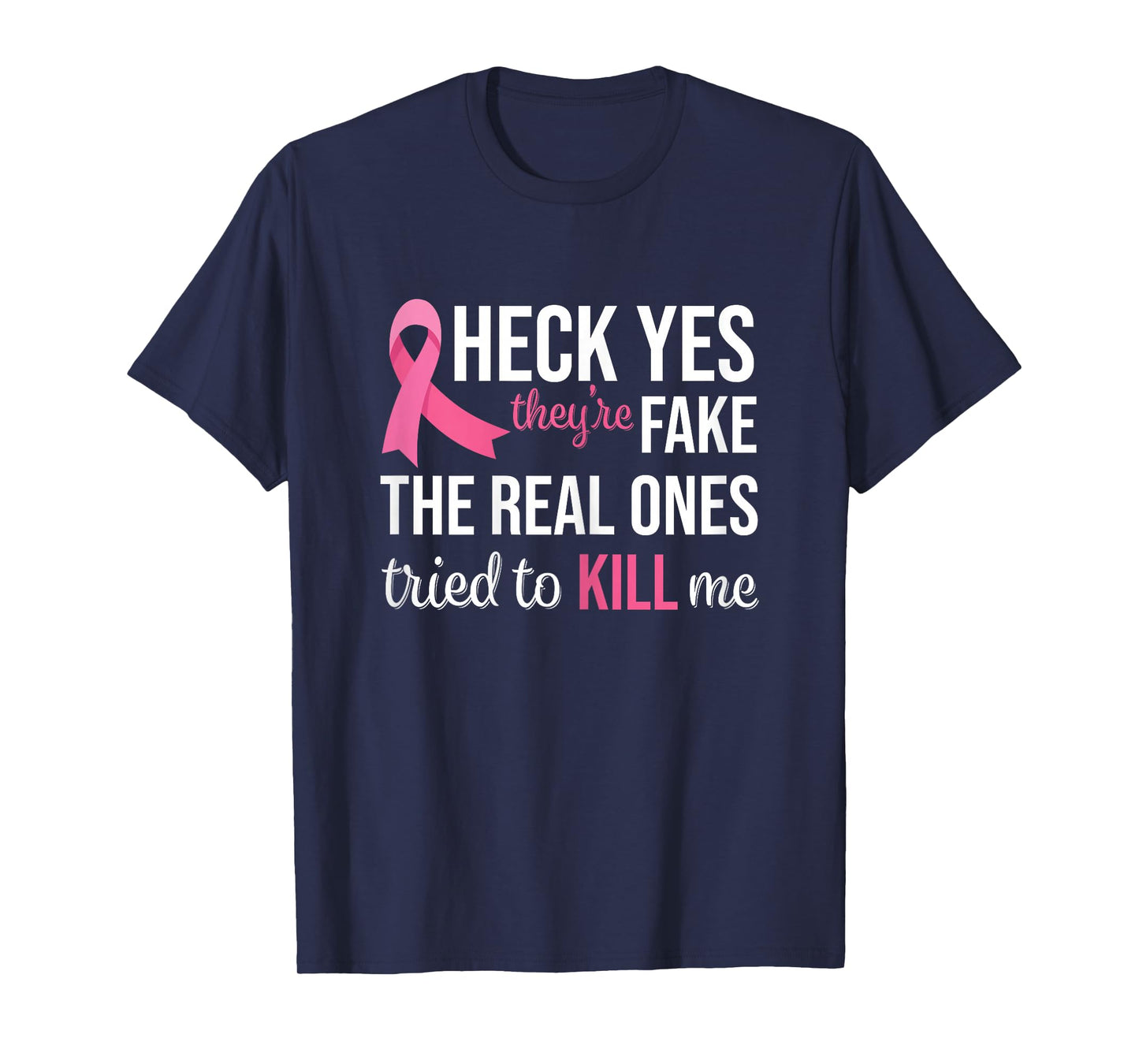 Breast Cancer Awareness Pink Ribbon Mom Women Survivor T-Shirt