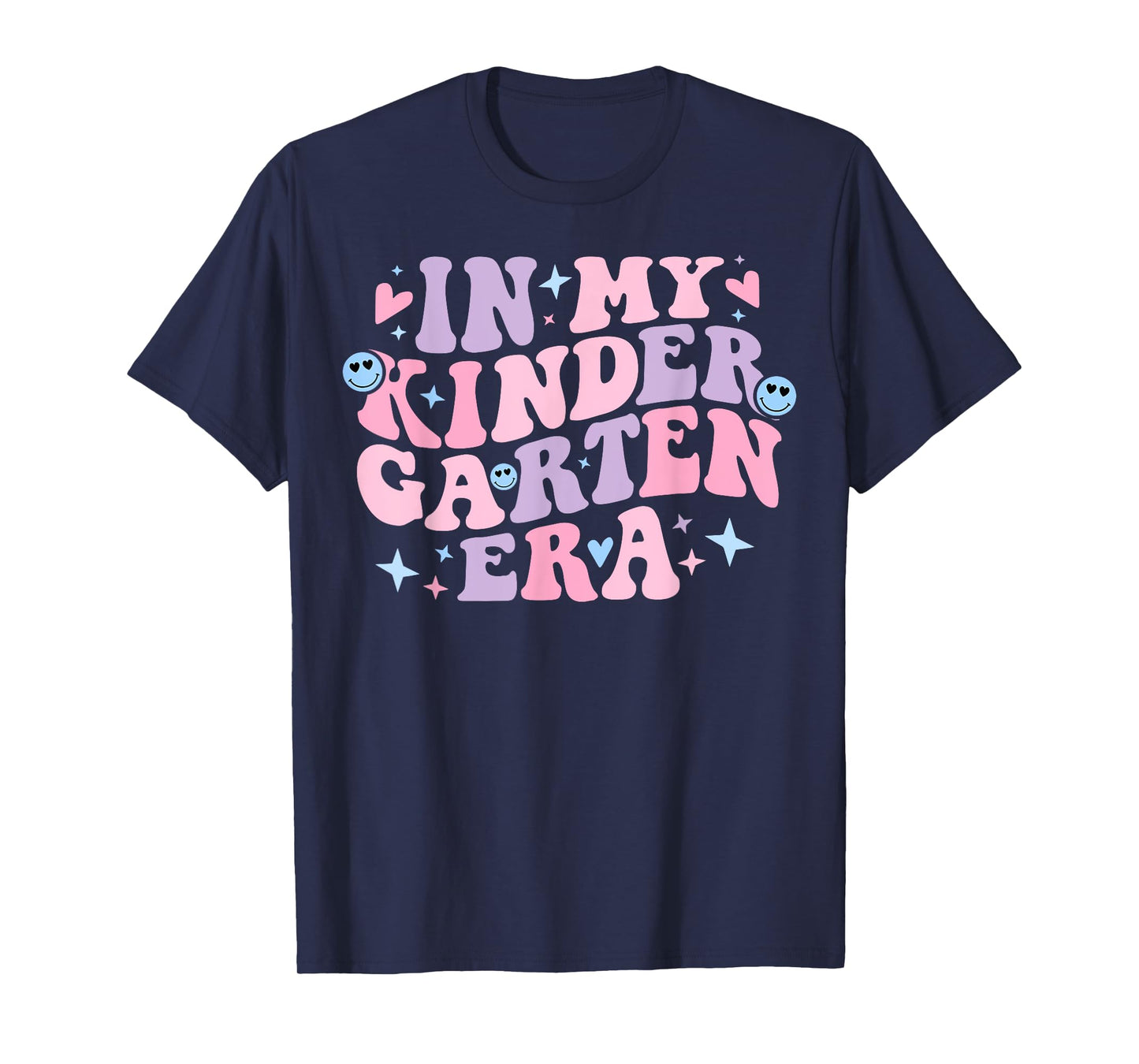 In My Kindergarten Era Groovy Back to School Teacher Student T-Shirt