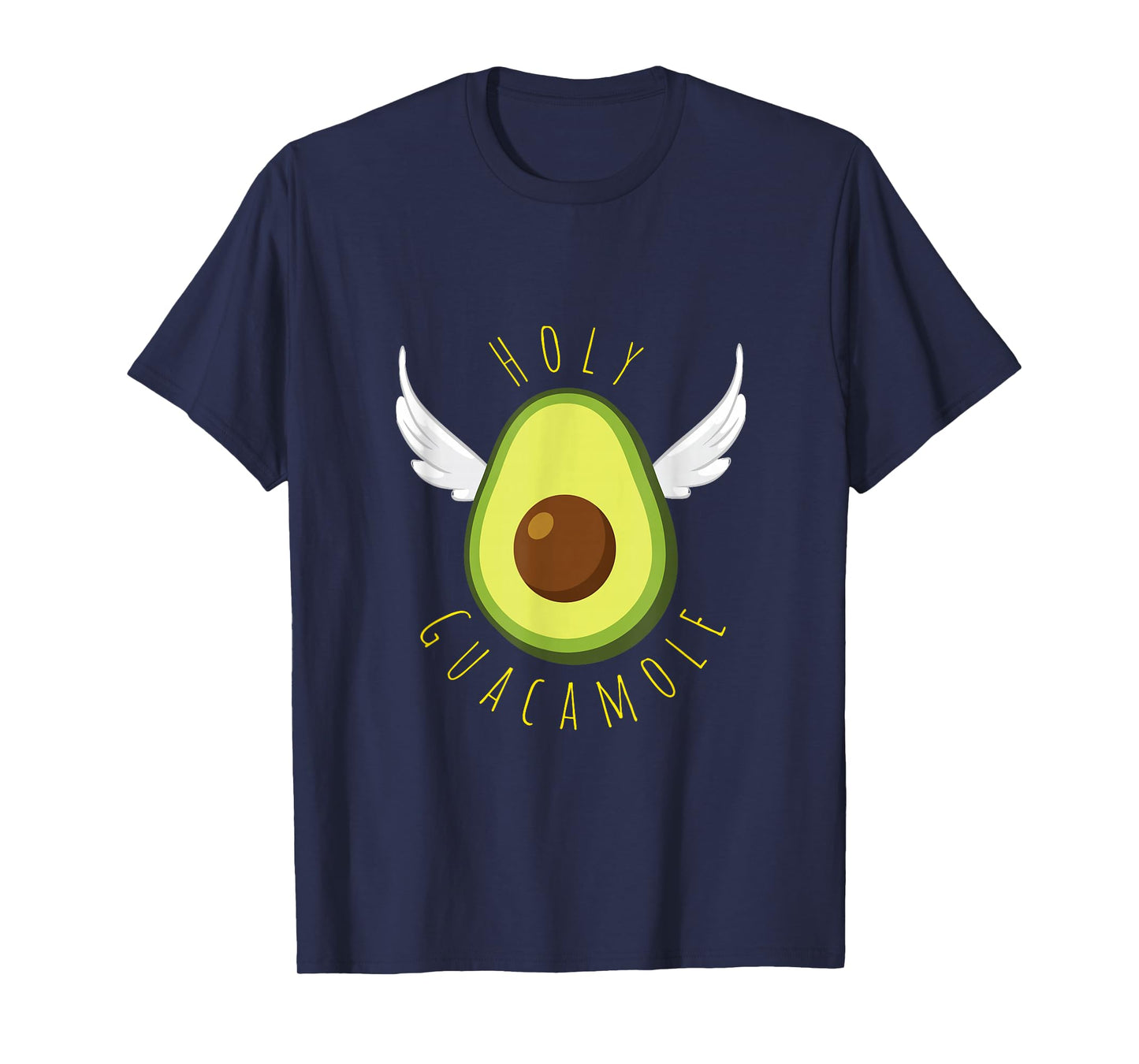 Avocado Dress Angel TShirt Funny Holy Guacamole Pun Tee T-Shirt
