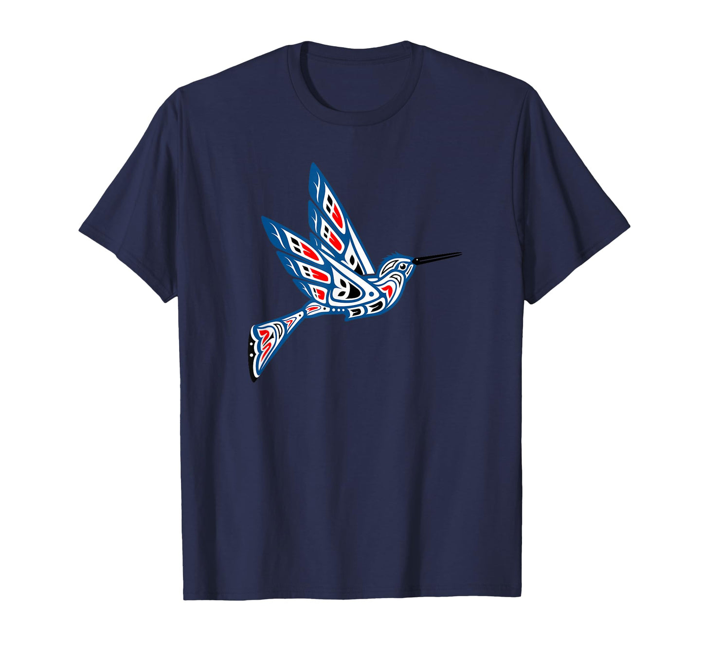 Hummingbird Native American Indian Pacific Northwest Art T-Shirt