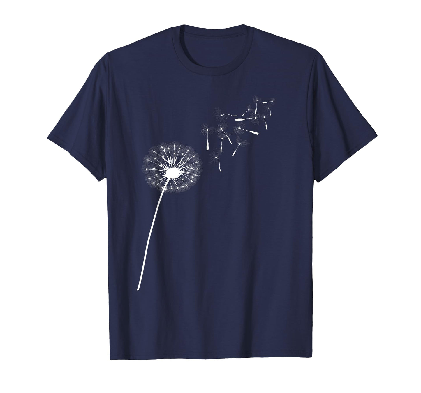 Dandelion Flower Outdoor Blowing In The Wind Plants T-Shirt