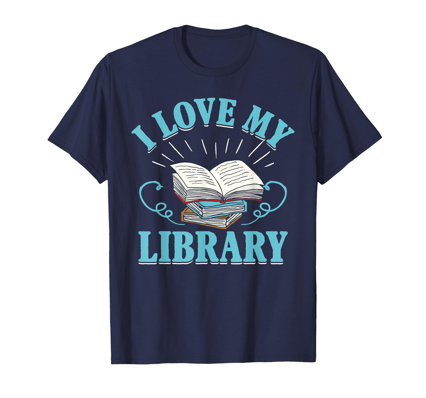 I Love My Library I Librarian T-Shirt