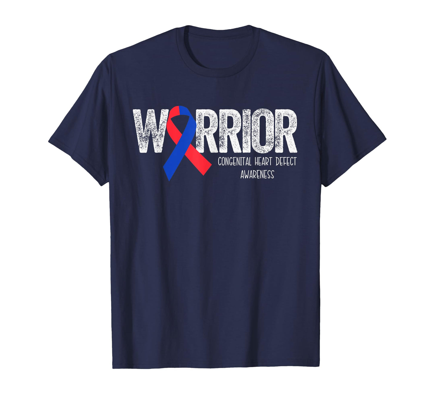 Warrior CHD Congenital Heart Defect Awareness Month Surgery T-Shirt