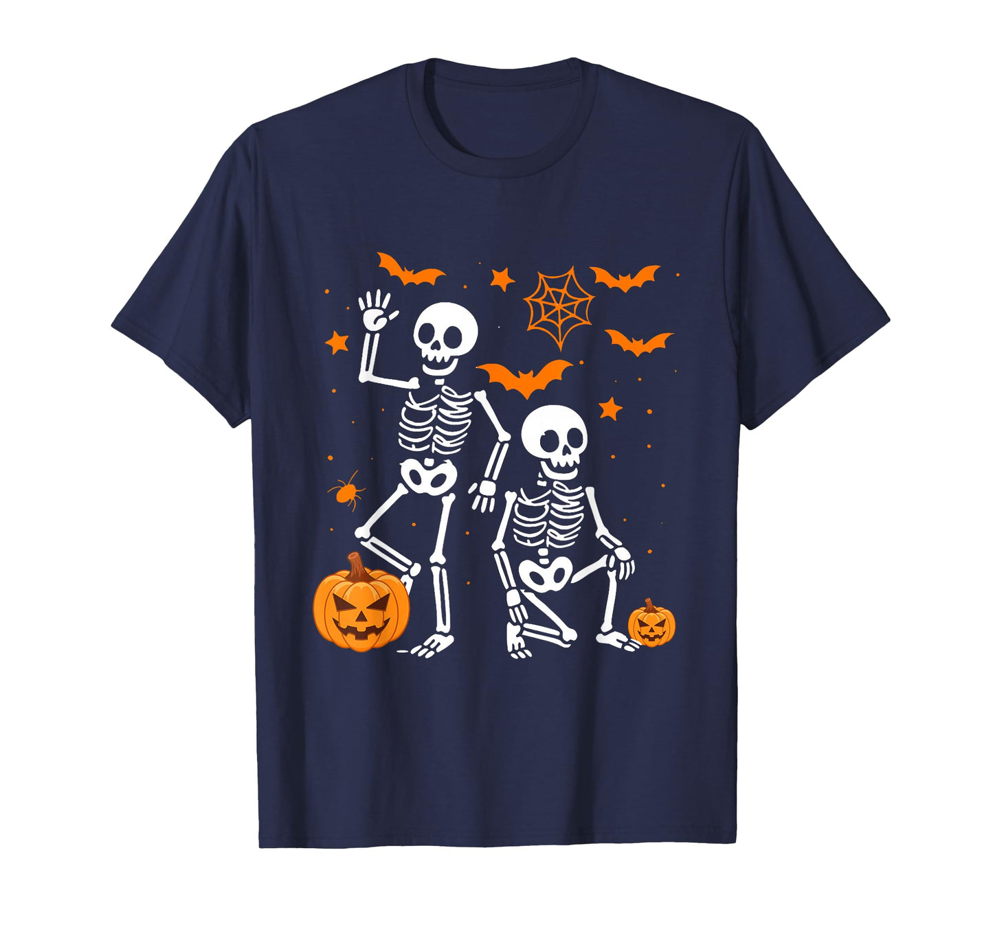 Dancing Skeletons Halloween Spooky Scary T-Shirt