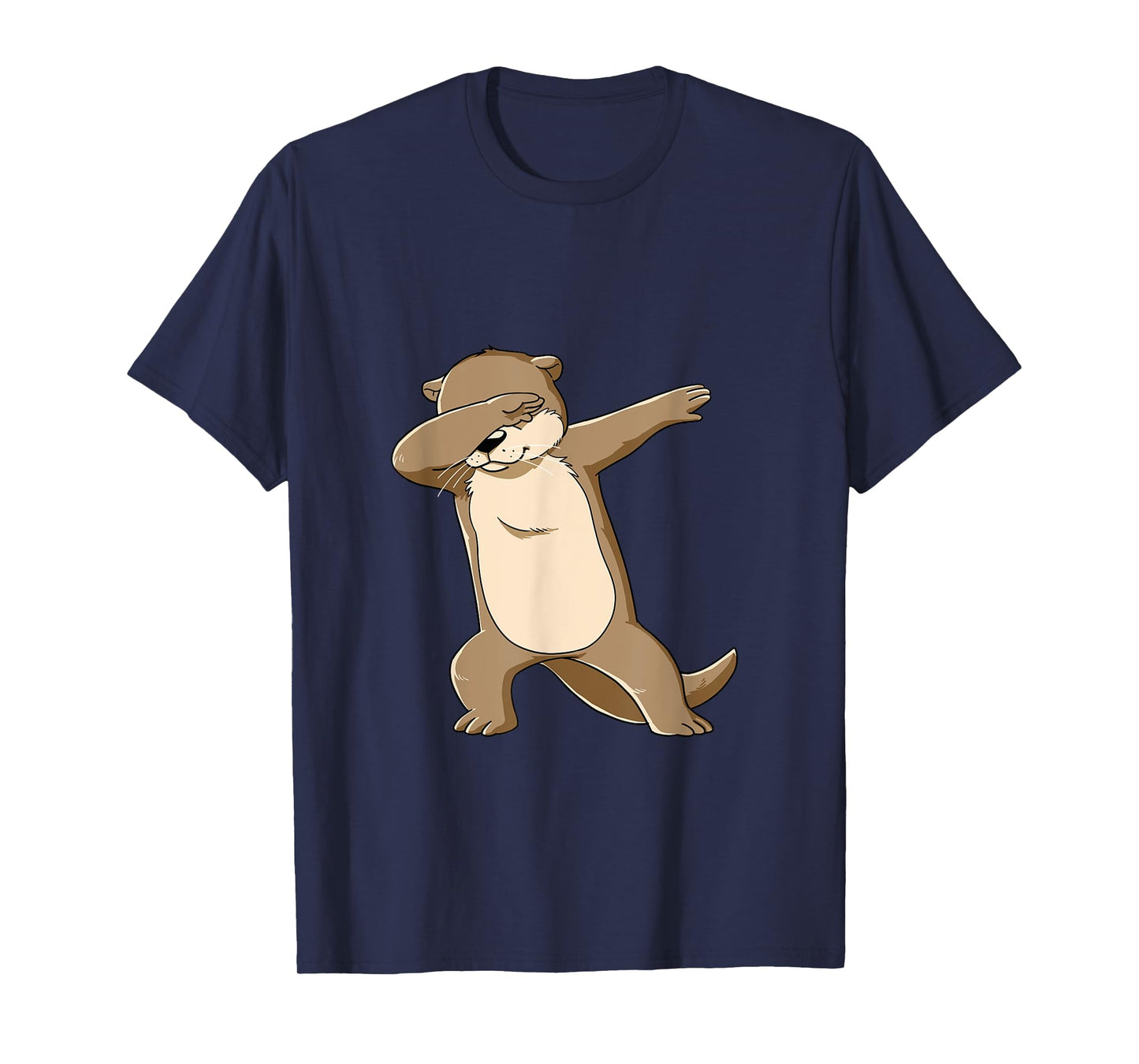 Cute Sea Otter Dancing Kids Women Mens T-Shirt