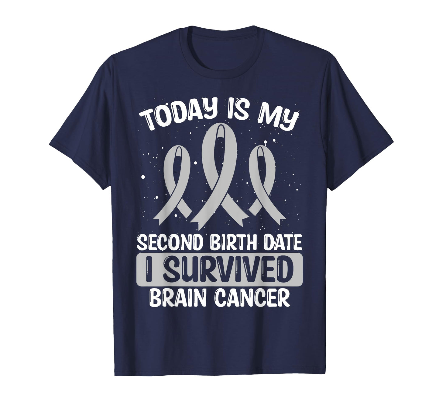 Brain Cancer Awareness I survived Brain Tumor Survivor T-Shirt