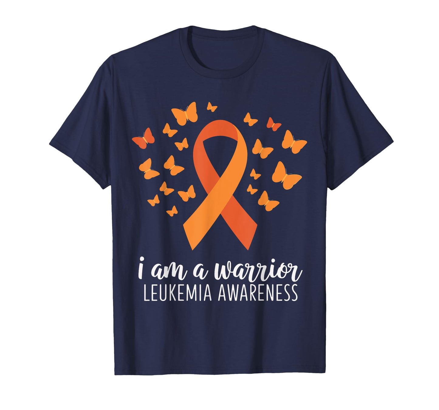 I Am A Warrior Leukemia Awareness Stem Cell Transplant T-Shirt