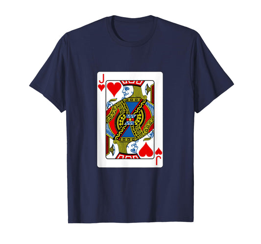funny halloween shirt 2025 Jack Playing Card Costume fun T-Shirt