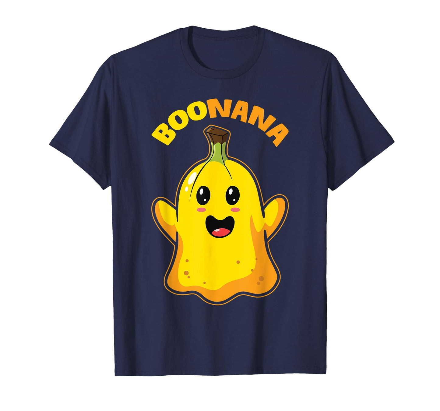 Boonana Banana Ghost Funny Halloween Ghost Banana T-Shirt