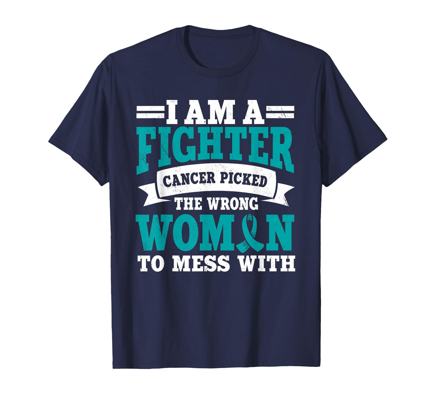 Ovarian Cancer Awareness Women Fighter Mother's Day T-Shirt