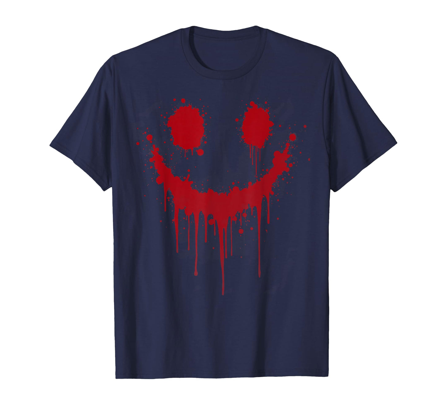 Horror Night Halloween Scary Smile Costume Tee Spooky Season T-Shirt