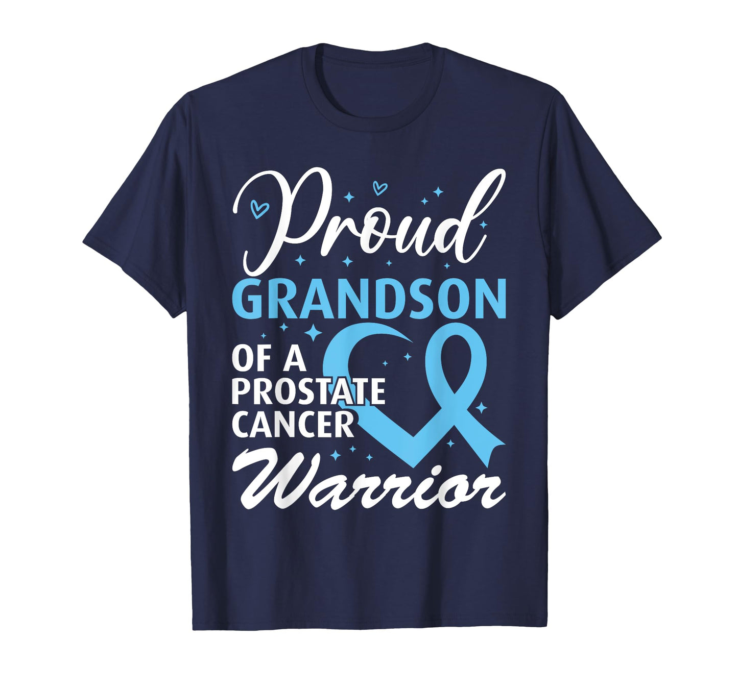 Proud Grandson of a Prostate Cancer Warrior T-Shirt