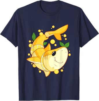 Funny Chopped Lemon Shark Word Game Shark Gift T-Shirt