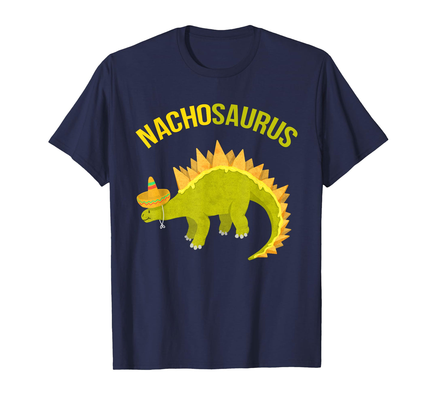Nachosaurus Dinosaur Stegosaurus Nacho Pun Gift T Shirt T-Shirt