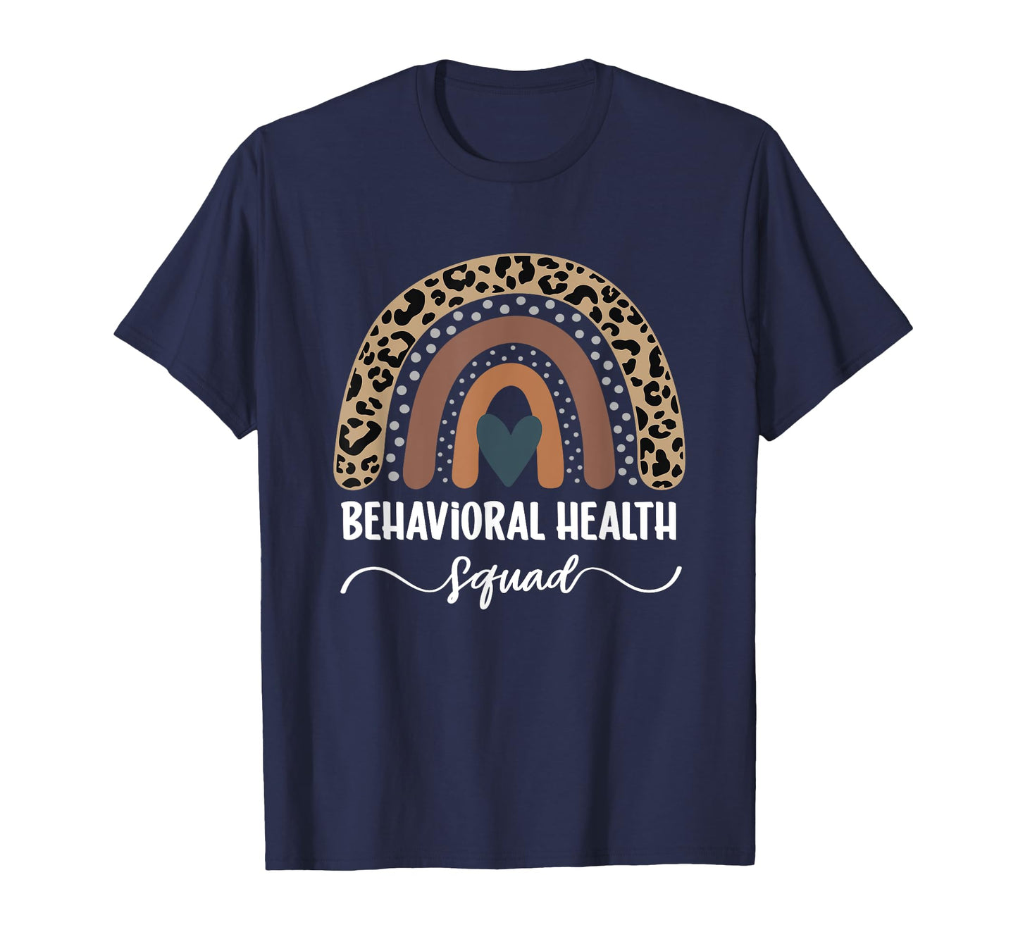 Behavioral Health Squad, Rainbow Behavioral Health Nurse T-Shirt