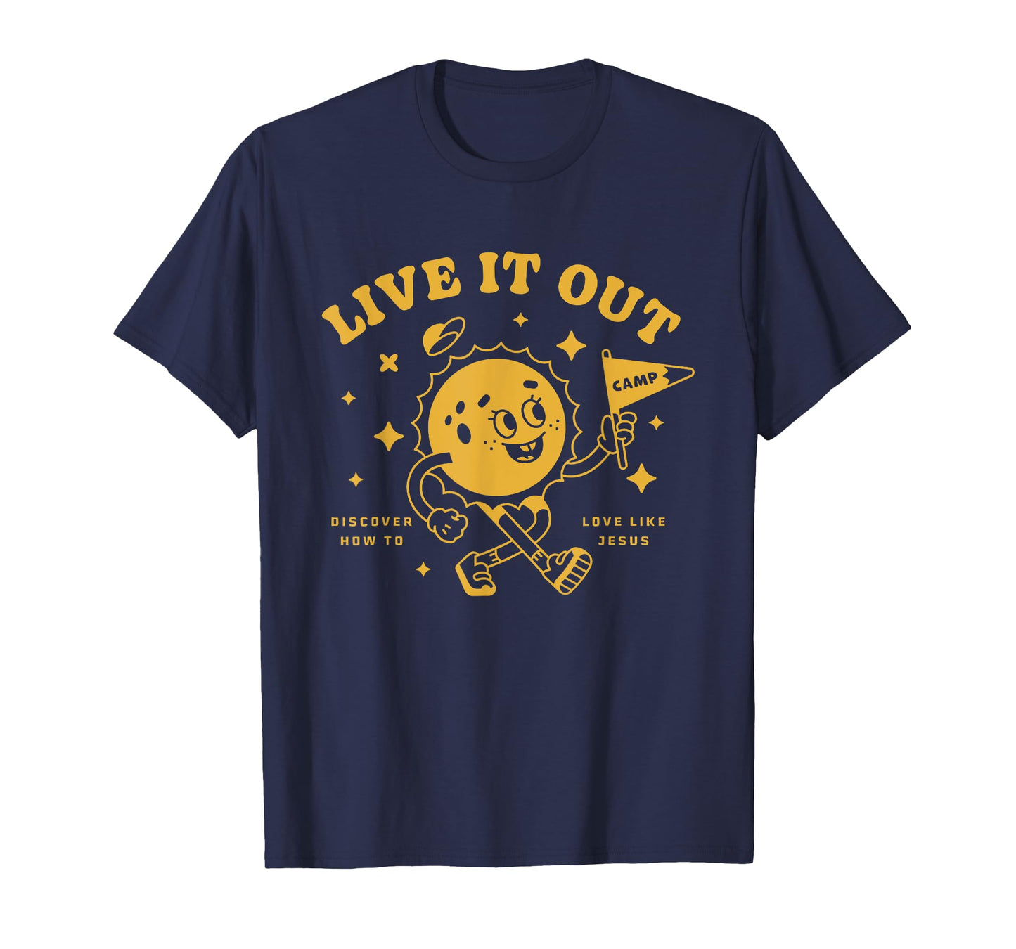 Live it Out VBS 2025 Bible School Christian Youth Camp T-Shirt