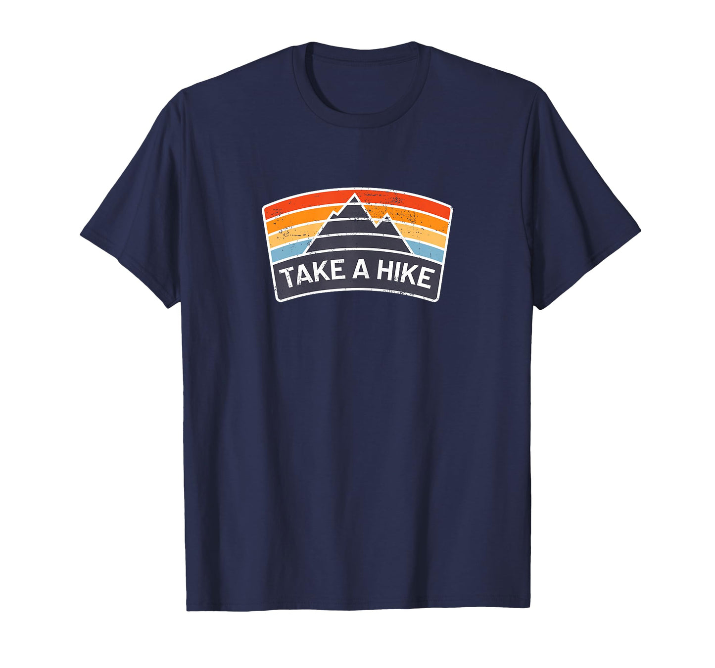Retro Hiker Outdoors Lover Nature Hiking Take A Hike T-Shirt